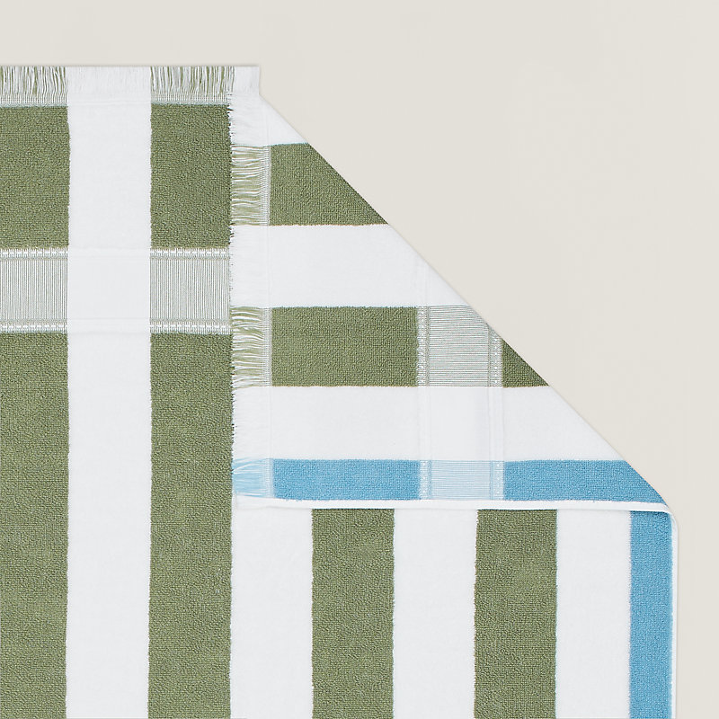【海風を感じる一枚】HERMES ビーチタオル ≪Yachting Raye≫ Yachting Raye beach towel, small model | Hermès Mainland China